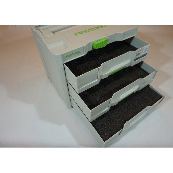 Festool drawer inserts - COMBI Systainer & Sortainer